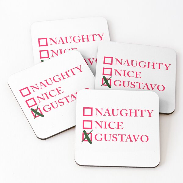 Item preview, Gustavo Rocque Santa's List designed and sold by ArtThatGlitters.