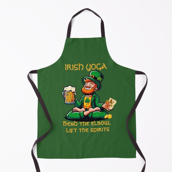Item preview, Funny yoga Irish joke beer tradition Ireland pride designed and sold by Oz64.