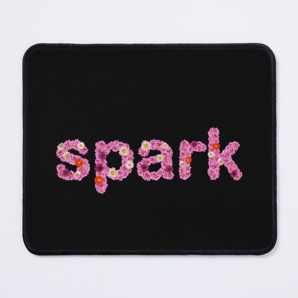 Item preview, Colorful Flowers Arranged to Spell “spark” designed and sold by CJansuebsri.