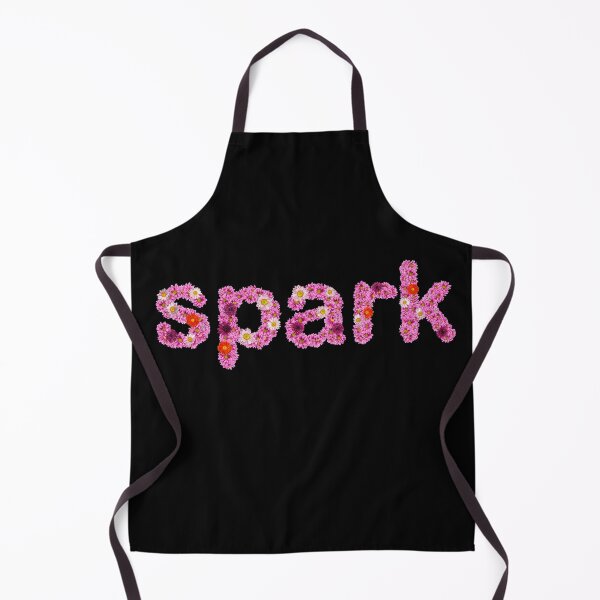 Item preview, Colorful Flowers Arranged to Spell “spark” designed and sold by CJansuebsri.