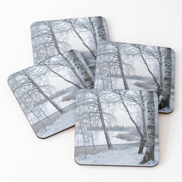 Item preview, Grey winter day at the lake designed and sold by riku05830.