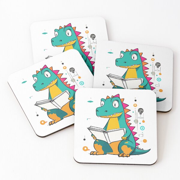 Item preview, The joy of little dinosaur reading designed and sold by MindFrank.