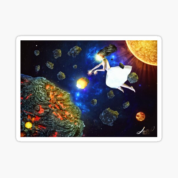 Space Witch Sticker