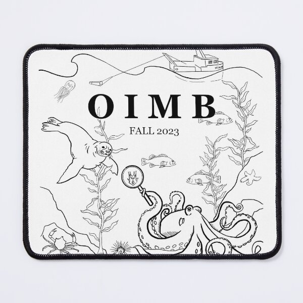 Item preview, OIMB Fall 2023 design black designed and sold by OIMBMerchandise.