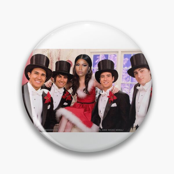 Item preview, Nicki Minaj Big Time Rush Christmas designed and sold by ArtThatGlitters.