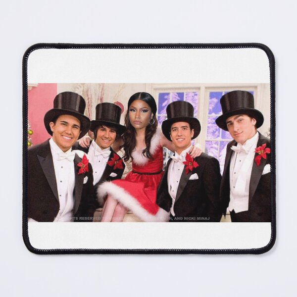 Item preview, Nicki Minaj Big Time Rush Christmas designed and sold by ArtThatGlitters.