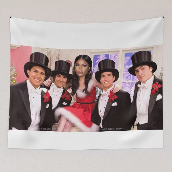Item preview, Nicki Minaj Big Time Rush Christmas designed and sold by ArtThatGlitters.