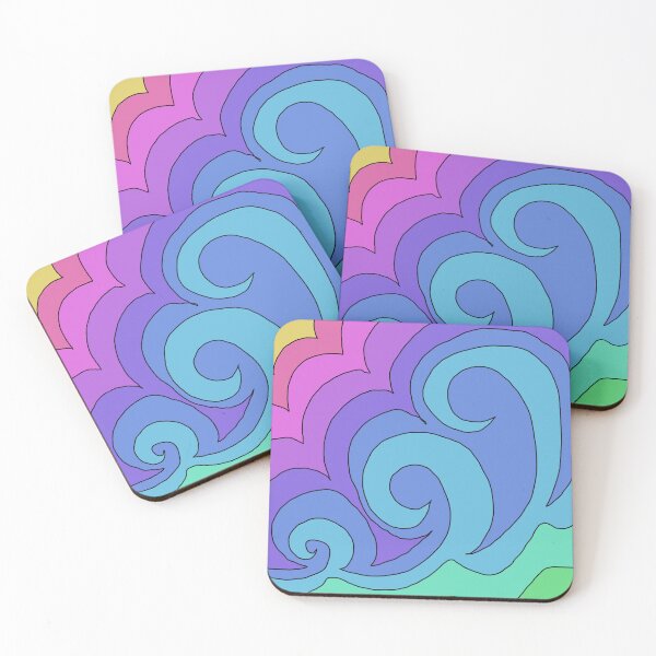 Item preview, Rainbow Waves of Hope designed and sold by SoshanaC.