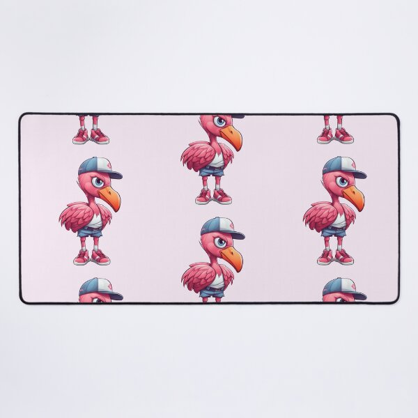 Item preview, Cool Flamingo Wearing a Baseball Cap (Pink) designed and sold by vasetti-press.