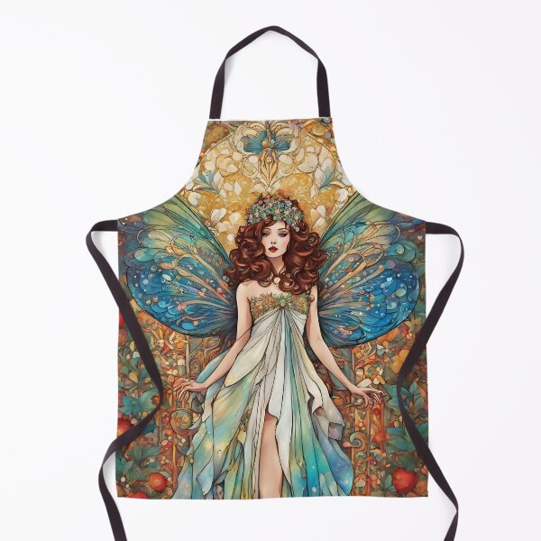 Item preview, Christmas Abstract Fairy No. 003- abstract, fairy nouveau designed and sold by FaerieFusion.