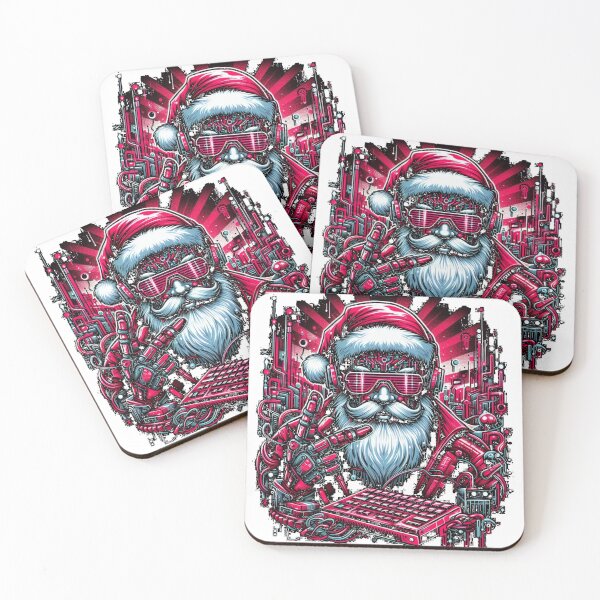 Item preview, Cyberpunk Santa  designed and sold by obviouslogic.