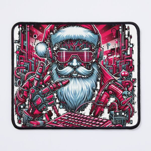 Item preview, Cyberpunk Santa designed and sold by obviouslogic.