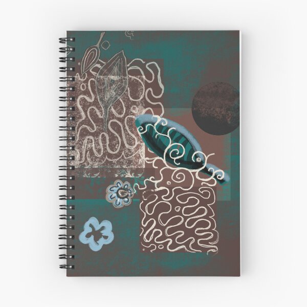 Item preview, Surrealist Doodle: Flowers, Leaves and Curly Lines. designed and sold by ncxadair.