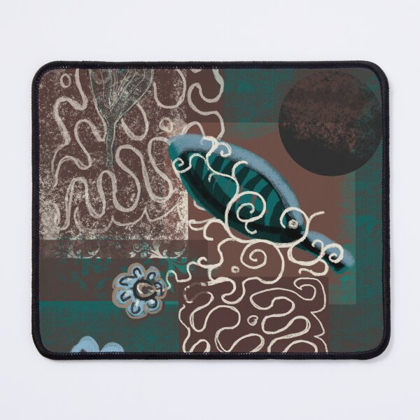 Item preview, Surrealist Doodle: Flowers, Leaves and Curly Lines. designed and sold by ncxadair.