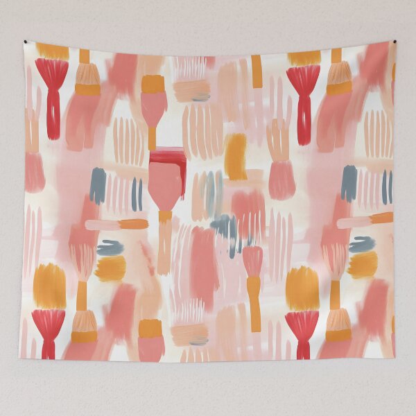 Item preview, Abstract Watercolor Brush Strokes Artistic Design designed and sold by inkArtistryfine.