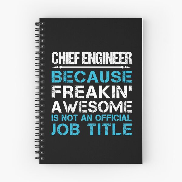 Item preview, Chief Engineer - Freaking Awesome designed and sold by analisanta.