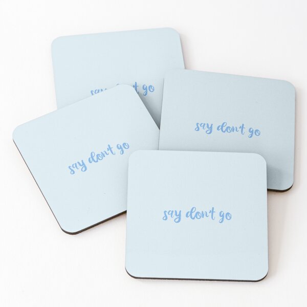 Item preview, Say Dont Go Taylor Swift designed and sold by BoldNFresh.