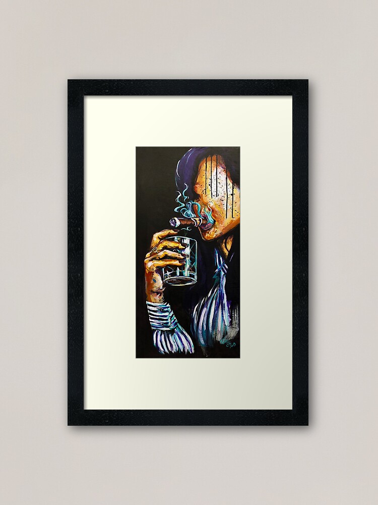 Alternate view of Naturally Bourbon Framed Art Print