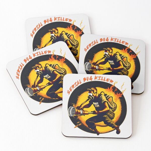 Item preview, Serial bug killer - funny exterminator  designed and sold by SidTastic .