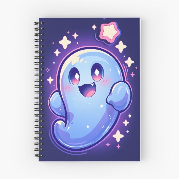 Item preview, Sticker illustration, Ghost Of Disapproval cute cartoon character designed and sold by Gabi.Media.