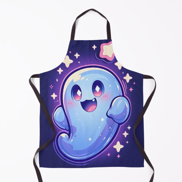 Item preview, Sticker illustration, Ghost Of Disapproval cute cartoon character designed and sold by Gabi.Media.