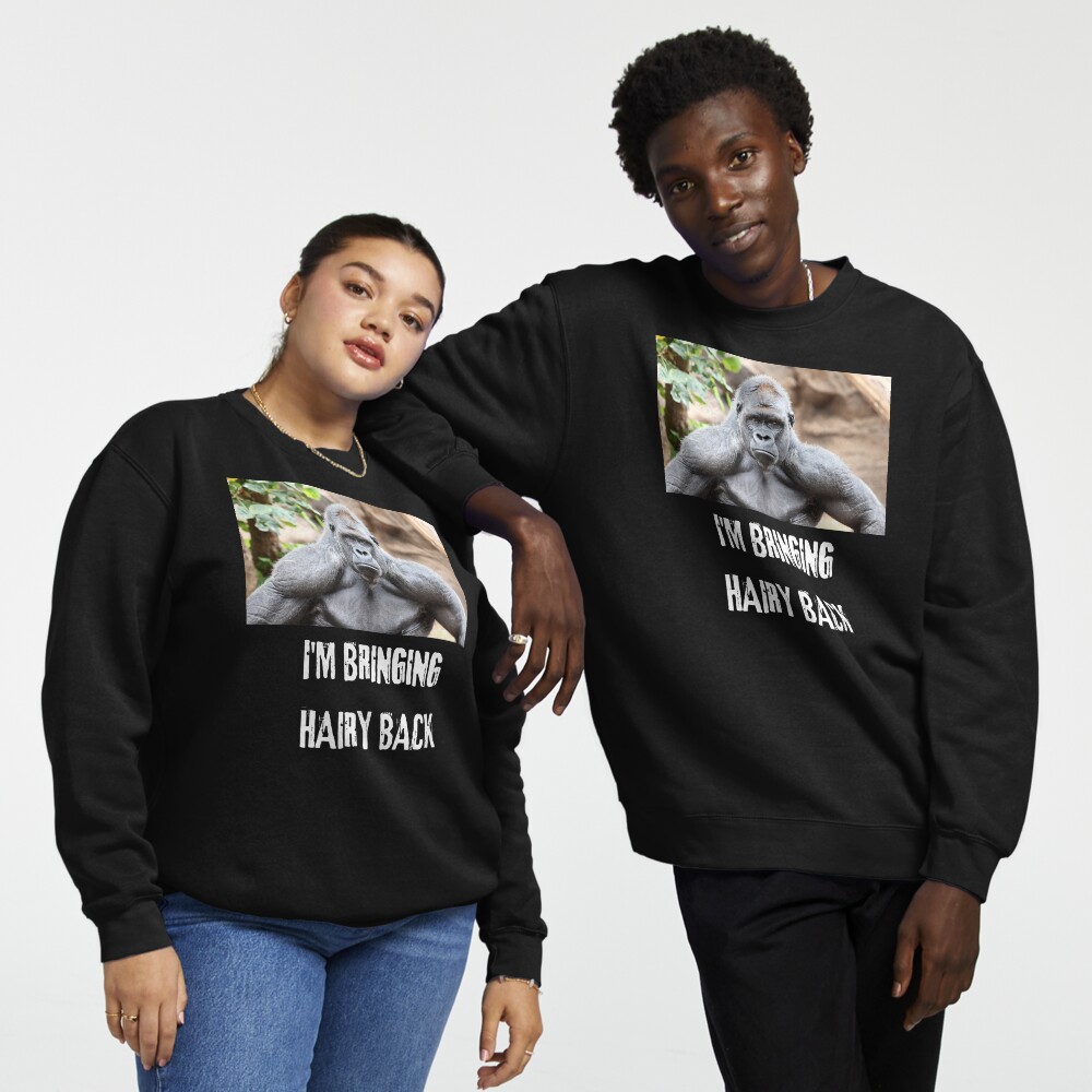 Hairy back sweatshirt discount