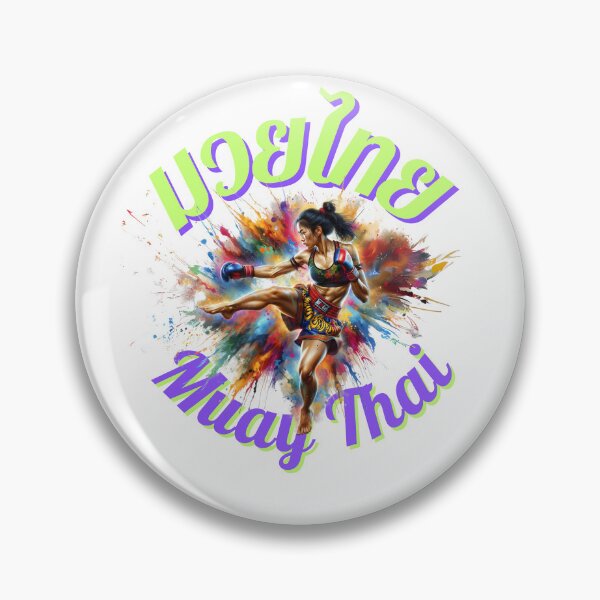 Item preview, Muay Thai Female Fighter's Flair designed and sold by CoolCrazyQuirky.