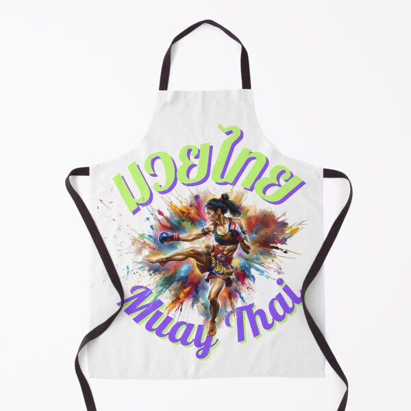 Item preview, Muay Thai Female Fighter's Flair designed and sold by CoolCrazyQuirky.