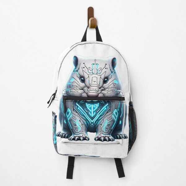 Item preview, Neon Digger - Cyber Wombat designed and sold by MrAI-Store.