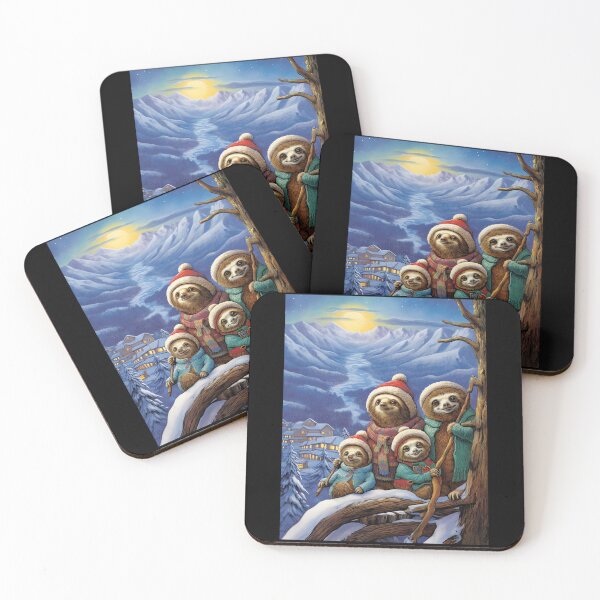 Item preview, Merry Christmas With Sloths designed and sold by Michealfashion.