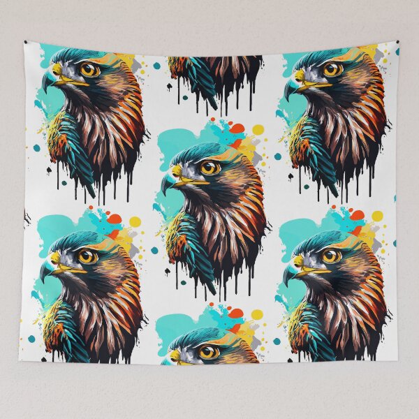 Item preview, Falcon Bird - Cute Falcon Hawk Colourful designed and sold by BabyYodaSticker.