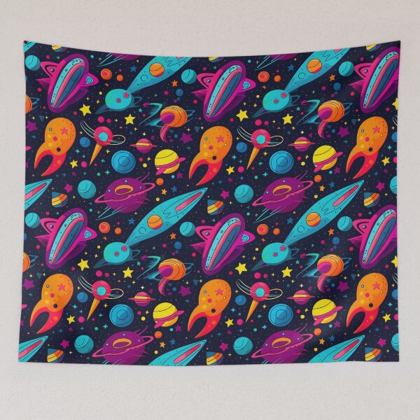Item preview, Iconic galaxy seamless pattern  designed and sold by kimmychan3193.