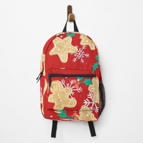 Item preview, Christmas Gingerbread Cookies on Red Background designed and sold by Megaera8.