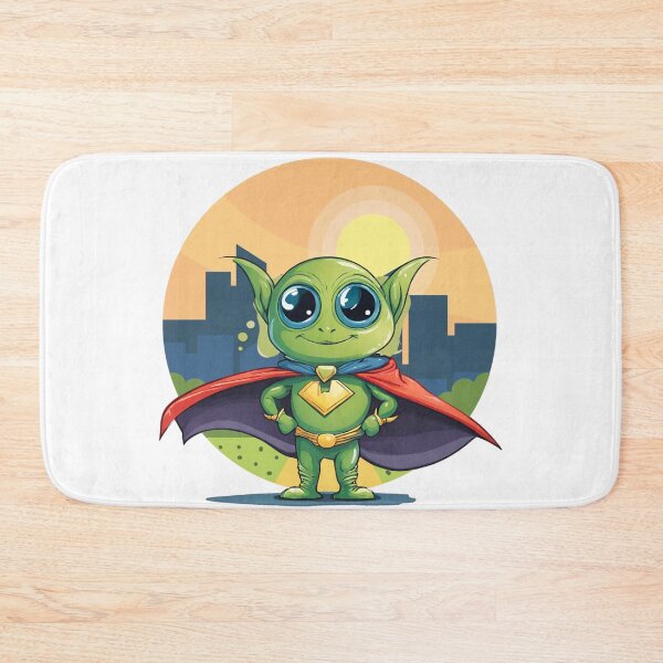 Item preview, Baby Alien Superhero designed and sold by CosmicVenture.