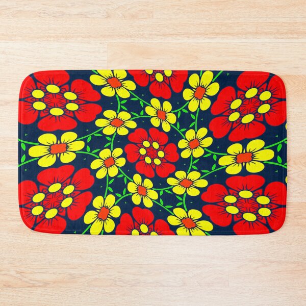 Item preview, Colorful Flowers Background designed and sold by Patternflower.