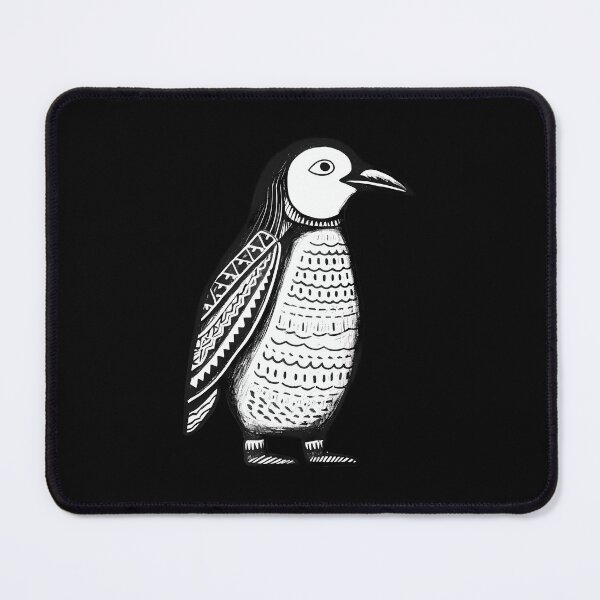 Item preview, Simple Sketch Penguin: Minimalistic Charm on Display designed and sold by hamishby.