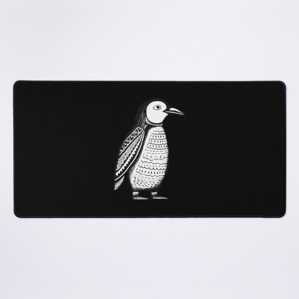Item preview, Simple Sketch Penguin: Minimalistic Charm on Display designed and sold by hamishby.