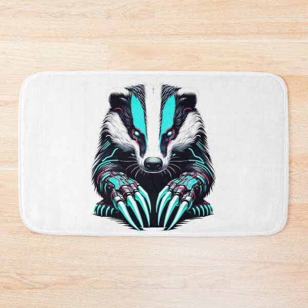 Item preview, Subterranean Seeker - Cyber Badger designed and sold by MrAI-Store.