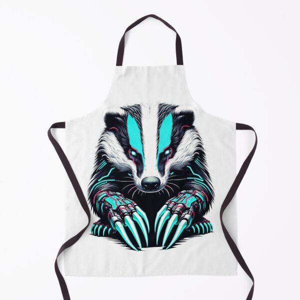 Item preview, Subterranean Seeker - Cyber Badger designed and sold by MrAI-Store.