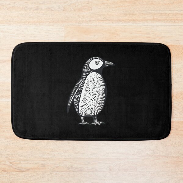 Item preview, Simple Sketch Penguin: Minimalistic Charm on Display designed and sold by hamishby.