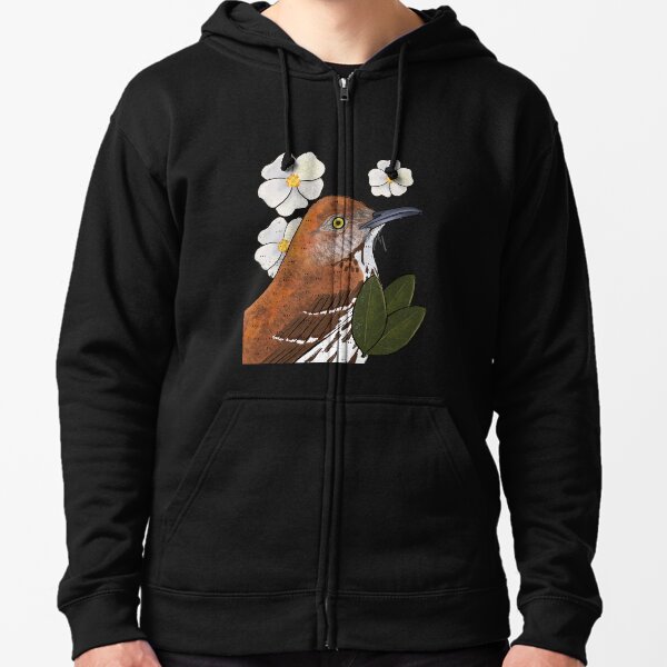 Brown thrasher clearance hoodie