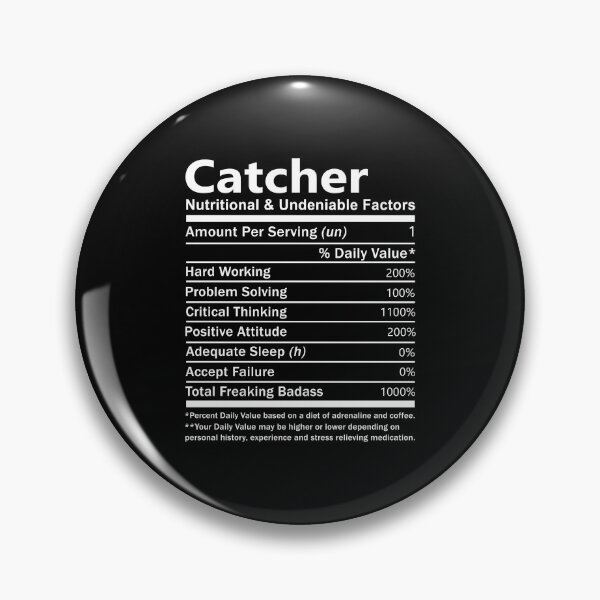 Item preview, Catcher - Nutritional And Undeniable Factors designed and sold by analisanta.