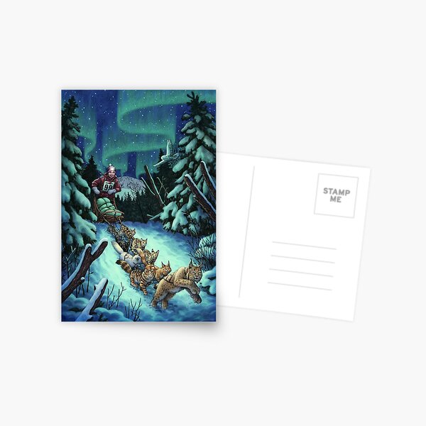 Gilly & the Snowcats Postcard