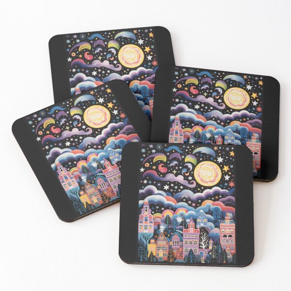 Item preview, Colorful Winter Night designed and sold by Michealfashion.