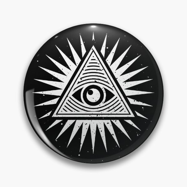 Item preview, Eye with Pyramid Cool Vintage All-Seeing Eye Design designed and sold by venomousvector.