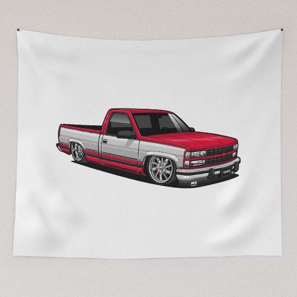 Item preview, Classic Car Chevrolet Silverado 1989 designed and sold by vektoranda.