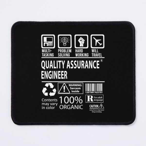 Item preview, Quality Assurance Engineer - Multitasking designed and sold by analisanta.
