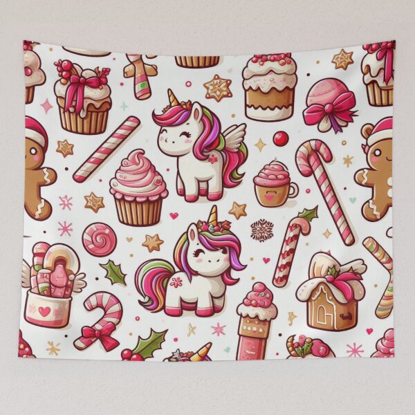 Item preview, Christmas Scene Mermaid Santa  designed and sold by purplesensation.