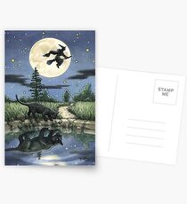 Alltägliches Hexen Tarot - Der Mond Postkarten
