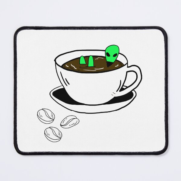 Item preview, Aliens and your favorite coffee designed and sold by tanapong51.